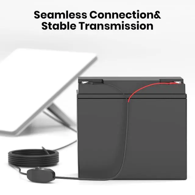 Alt view image 5 of 7 - Starlink Mini O-Ring DC Charging Cable,3M/10FT Starlink Mini Power Cable with Switch (CB8)