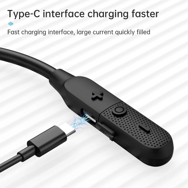 Alt view image 7 of 7 - Sports Bluetooth Headphones, 25 Hours Play time, 6.0 Wireless Neck-Worn Earbuds with Microphone, in-Ear Noise Cancellation, for Outdoor Sports Workouts. (Y9J)