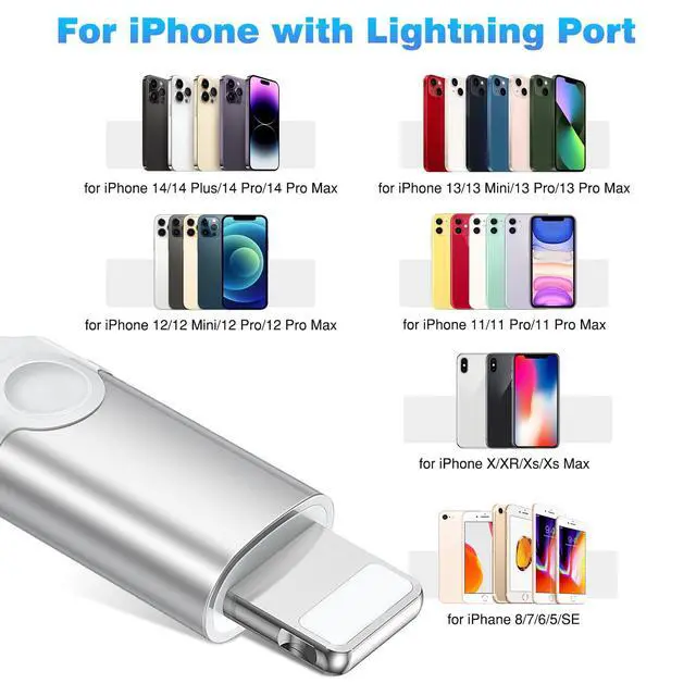 Alt view image 3 of 7 - for Lightning to Micro B USB 3.0 Camera Adapter Cable MFi-Certified for iPhone 14 13 12 XR 7 Plus Import Photos Video USB 3.0 Micro DSLR Camera OTG Cable for Canon/Nikon Cord 3.3ft, Not for Hard Drive