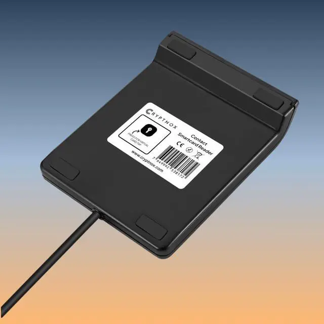 Alt view image 6 of 7 - Contact Smart Card CAC Reader USB C & A, DOD Military USB Common Access CAC Reader Military, Compatible with Windows, Mac OS, Linux, CCID ISO7816, Rohs, CE Certified