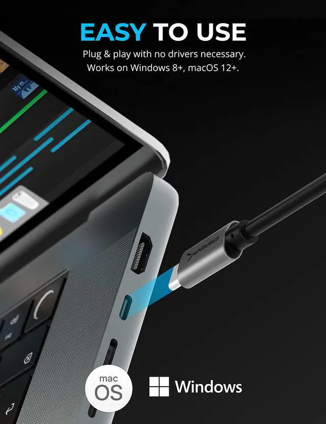 Alt view image 5 of 7 - USB Type-C Card Reader, Dual-Slot UHS-II SDXC and microSDXC SD 4.0 (CR-CSDM)