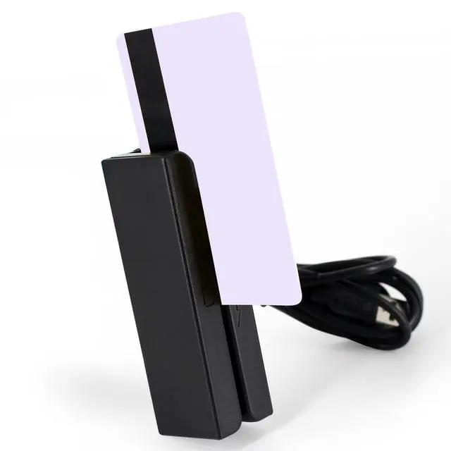 Alt view image 6 of 7 - USB Magnetic Stripe 3-Track POS Credit Card Reader Swiper - Magstripe Swipe Card Reader