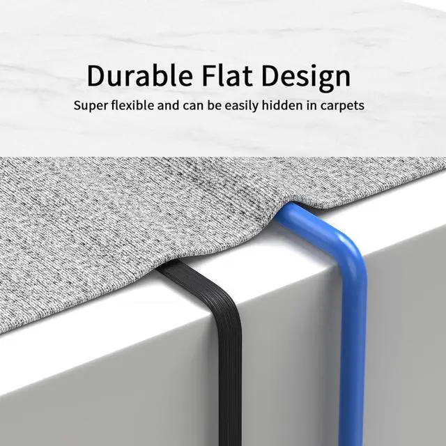 Alt view image 4 of 7 - 2Pack 90 Degree USB2.0 C Male to Female Extension Cable 8 Inch, Rightangle USBC Adapter, 100W Fast Charging, 480Mbps Flexible & Soft Flat Type-C Extender Cord (Not Supported Video and USB3.0)