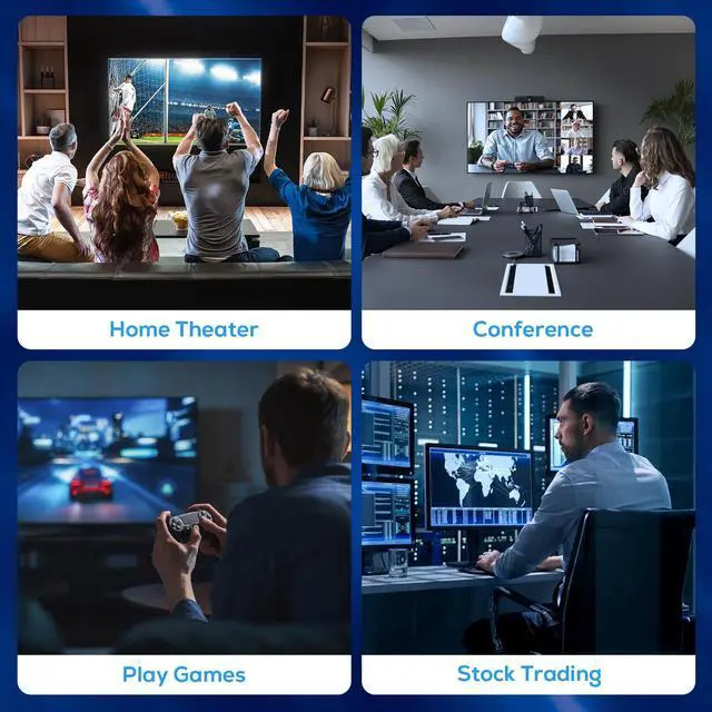 Alt view image 7 of 7 - USB to HDMI Adapter, USB 3.0 to HDMI Audio for Multiple Monitors 1080P Video Converter, Compatible with Mac OS,Windows 10/8.1/8/7 Driver Installation Required