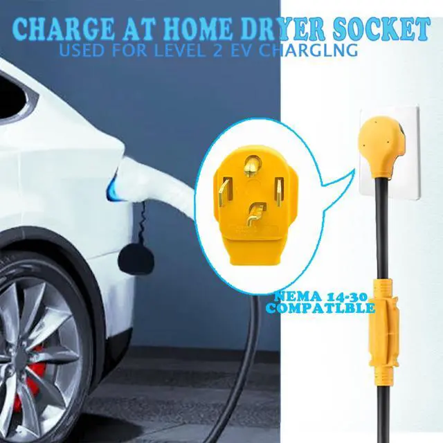 Alt view image 2 of 6 - Welding Machine Plug Adapter,NEMA 14-30P to 6-20/15R or 5-20/15R RV EV Adapter Wire,Compatible with NEMA 30 Amps 4-pin 240V to 20/15 Amps 3-Pin 240V 6-20/15R or 5-20/15R T Blade,STW 10 AWG