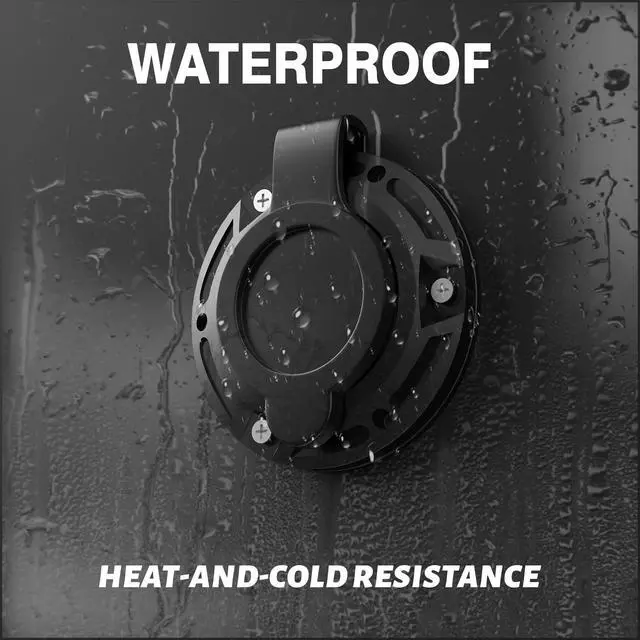 Alt view image 4 of 7 - New 20A 125V AC Port Plug, 12AWG Heavy-Duty RV Shore Power Inlet Plug with 5-in-1 T-Blade Adapter & 6FT Cord, Waterproof AC Power Inlet Socket Integrated Outdoor Electrical Outlet Receptacle