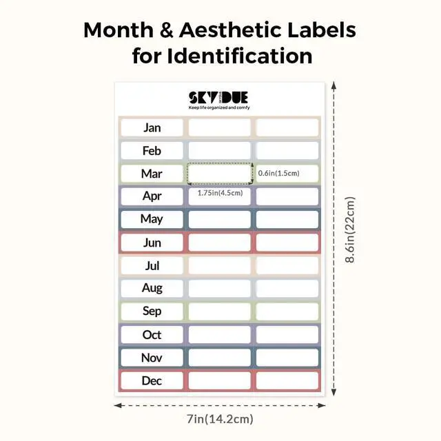 Alt view image 5 of 7 - Expanding File Folde rwith 13 Pockets, Accordion File Organizer fits for A4/Letter Sized Paper, Accordion Folder with Labels - Document Receipt Organizer for Office, School, Home Blue