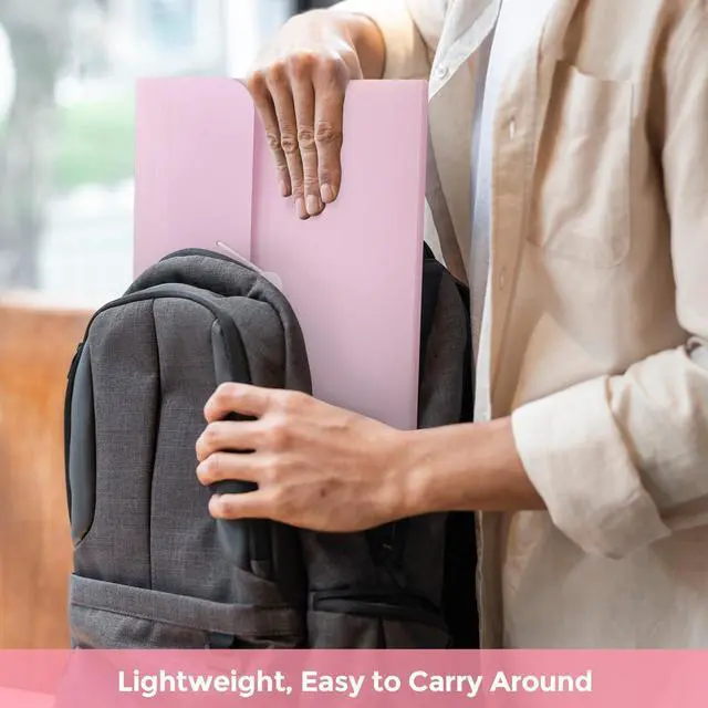 Alt view image 6 of 7 - Accordion File Organizer, Expanding File Folder with 7 Pockets, Portable Receipt Paper Bill Document Organizer, Letter/A4 Size Filing Folder School Office Supplies, Lightpurple