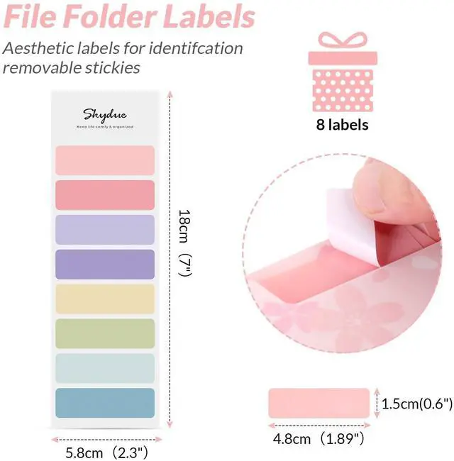 Alt view image 4 of 7 - Pink Expanding File Folder with 5 Pockets, Cute Accordion File Organizer, Portable Receipt Paper Documents Organizer, Letter Size Filing Folder School Office Supplies