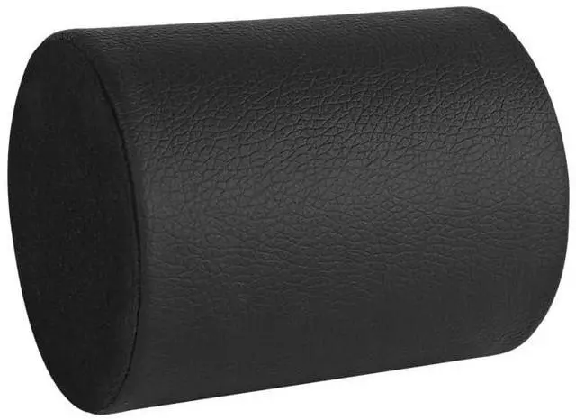 Alt view image 6 of 7 - Pen Pencil Holder Cup Container PU Leather Desk Organizer Stand Decor Brush Scissor Holder Decoration Office Desk Home School (3.3" x 3.3" x 4", Black)
