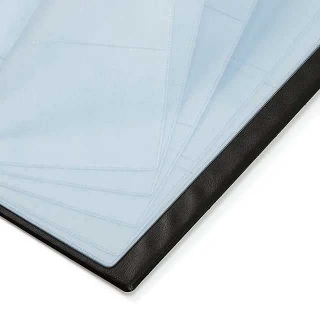 Alt view image 5 of 7 - Business Card Holder Organizer Book - PU Leather, 2 Pack Total For 600 Business Cards