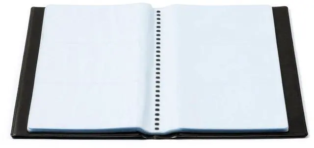 Alt view image 7 of 7 - Business Card Holder Organizer Book - PU Leather, 2 Pack Total For 600 Business Cards