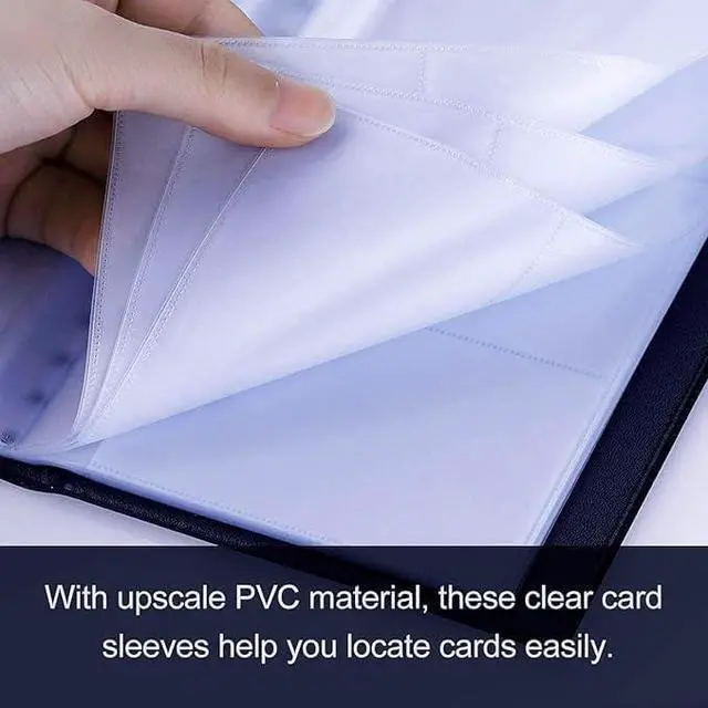 Alt view image 3 of 7 - Business Card Holder, 400 Cards Business/Visiting/Debit/Credit/Business Card Organizer with Sturdy Cover