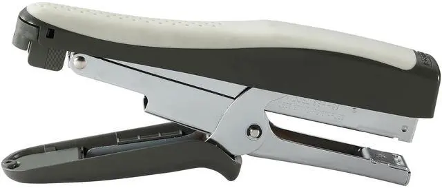 Alt view image 2 of 4 - Office Standard 20 Sheet Plier, No-Jam Technology, EZ Squeeze Lever, Black/Gray (SSP-99)