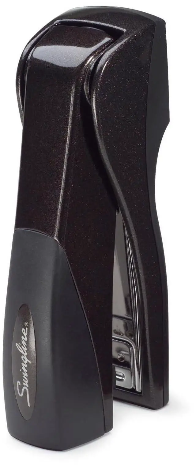 Alt view image 2 of 7 - Stapler, Jam Free, Optima Grip Compact Size, Ergonomic Cushion, Metal, 25 Sheet Capacity, Black (87815)