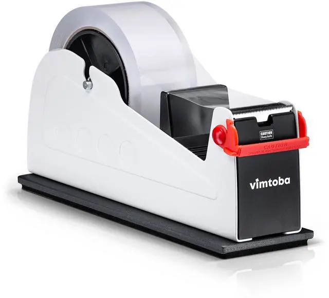 Main image of Heavy Duty 2-Inch Desktop Tape Dispenser, Dual Roll, Non-Slip Base