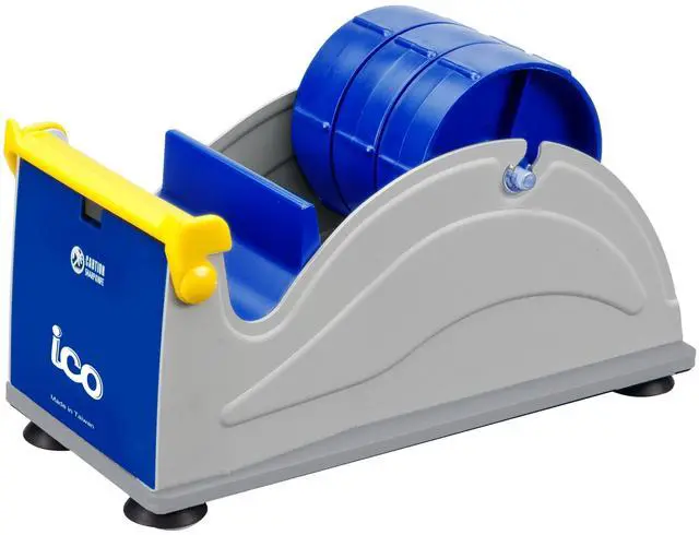 Main image of by Excell Triple Premium Extra Wide Metal Multi-Rolls Desktop Tape Dispenser, ET-13371, 3 inch Wide, 3 inch Core