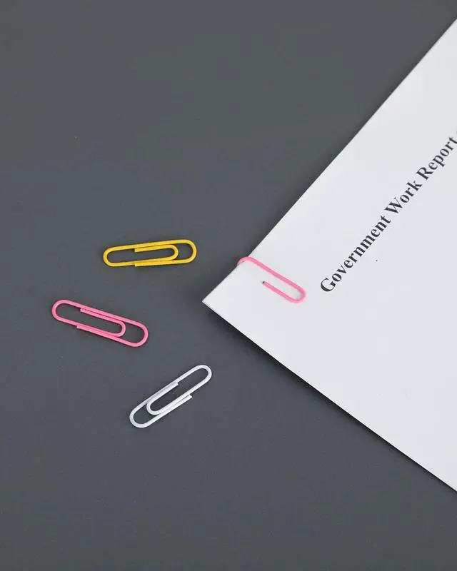 Alt view image 6 of 7 - Paperclips for Office School & Personal Use, Duo Size Vinyl Coated Paper Clip (2" & 1-2/7"), 540 Large & Medium Size Paper Clips (360 in No.1 Size, 180 in Jumo Size), Assorted Color