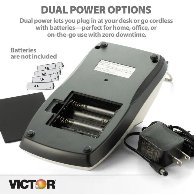 Alt view image 4 of 7 - 1205-4 12 Digit Portable Palm/Desktop Commercial Printing Calculator, 1.8" x 4" x 8"