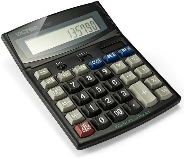 Main image of 1190 Executive Desktop Calculator, 12-Digit LCD