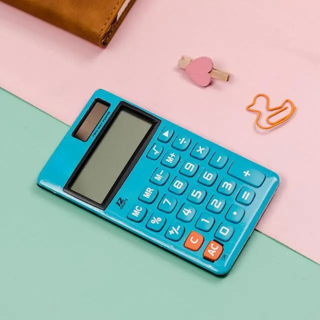 Alt view image 7 of 7 - Standard Function Calculator, 12 Digits, Solar Calculator, Basic Office Calculators