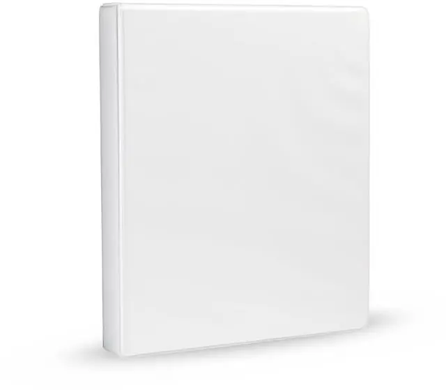 Alt view image 3 of 4 - 3-Ring Binder, 1-Inch, Customizable, with Pockets for Organization, White, 1-Pack