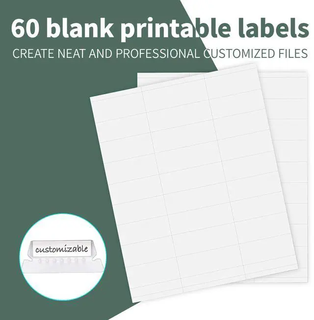 Alt view image 6 of 7 - Extra Capacity Hanging File Folders, 60 Pack Reinforced Letter Size Hanging Folders with Heavy Duty 3 Inch Expansion, Designed for Bulky Files, Medical Charts, Green
