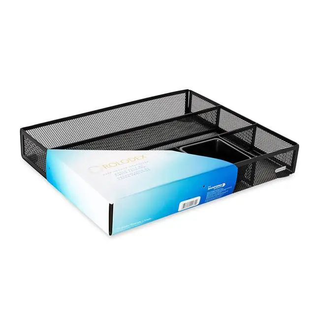 Alt view image 4 of 4 - Mesh Collection Drawer Organizer Black (22131)