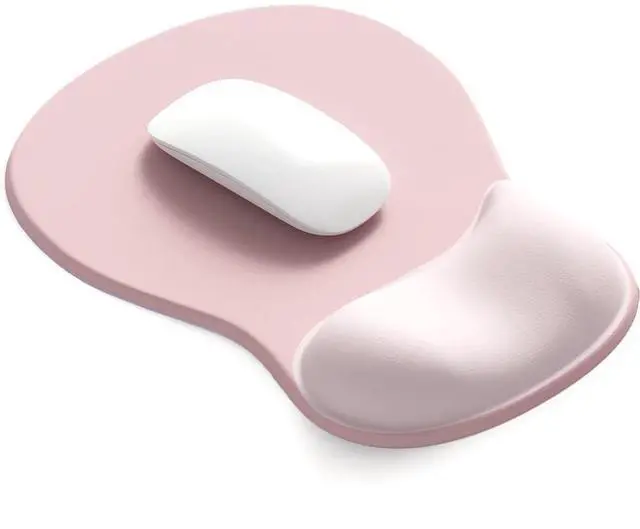 Main image of ErgoComfort Gel Wrist Rest Mouse Pad-Ergonomic Office Mousepad with Wrist Support-Non-Slip, Design Desk Accessories Mat for Home&Game Decor (02Pink Serenity)