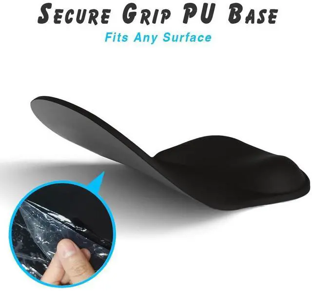 Alt view image 5 of 7 - ErgoComfort Gel Wrist Rest Mouse Pad-Ergonomic Office Mousepad with Wrist Support-Non-Slip, Design Desk Accessories Mat for Home&Game Decor (02Pink Serenity)