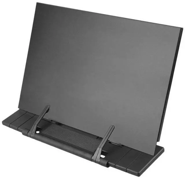 Main image of Hanghs Desktop Document Holder/Paper Stand/Clipboard for Sheet Music/Cookbook/Book with 7 Adjustable Positions Black