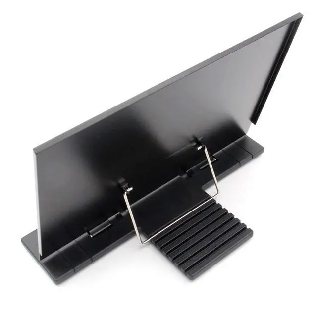 Alt view image 3 of 7 - Hanghs Desktop Document Holder/Paper Stand/Clipboard for Sheet Music/Cookbook/Book with 7 Adjustable Positions Black