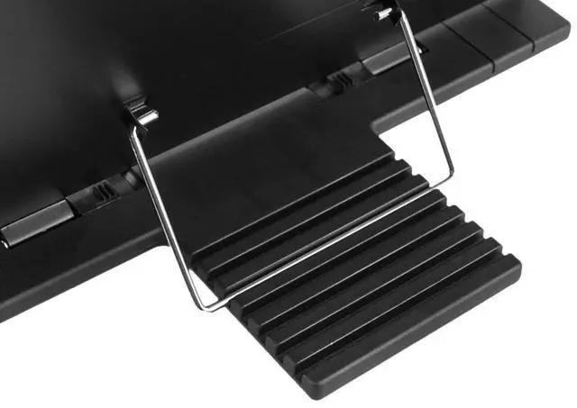 Alt view image 6 of 7 - Hanghs Desktop Document Holder/Paper Stand/Clipboard for Sheet Music/Cookbook/Book with 7 Adjustable Positions Black