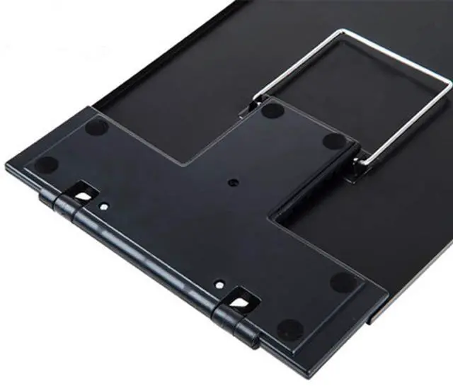 Alt view image 4 of 5 - Hanghs Desktop Document Holder/Paper Stand/Clipboard for Sheet Music/Cookbook/Book with 7 Adjustable Positions and a Highlighting Side Clip Black