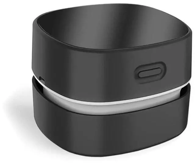 Main image of Desktop Vacuum Cleaner,Mini Table dust Sweeper Energy Saving,High Endurance up to 400 mins,Cordless&360º Rotatable Design for Cleaning Hairs,Crumbs,Computer Keyboard (Black Charging)