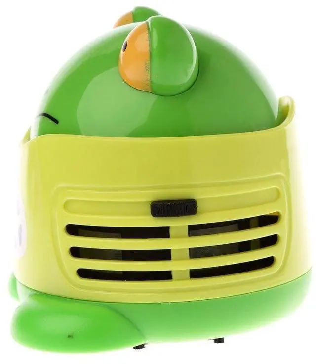 Alt view image 3 of 7 - Table Cleaner, Desktop Vacuum Cartoon Mini Frog Dust Catcher Assistance Keyboard Cleaning Dust Sweeper for Home Office