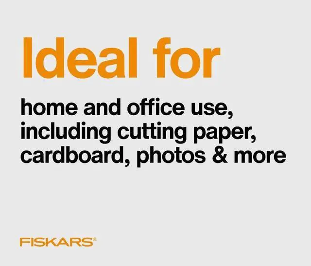 Alt view image 6 of 6 - All Purpose Scissors, High Performance Cutting, Stainless Steel Blades, Ergonomic and Comfort Handles, Perfect for Arts and Crafts and the Office, Scissors for Office