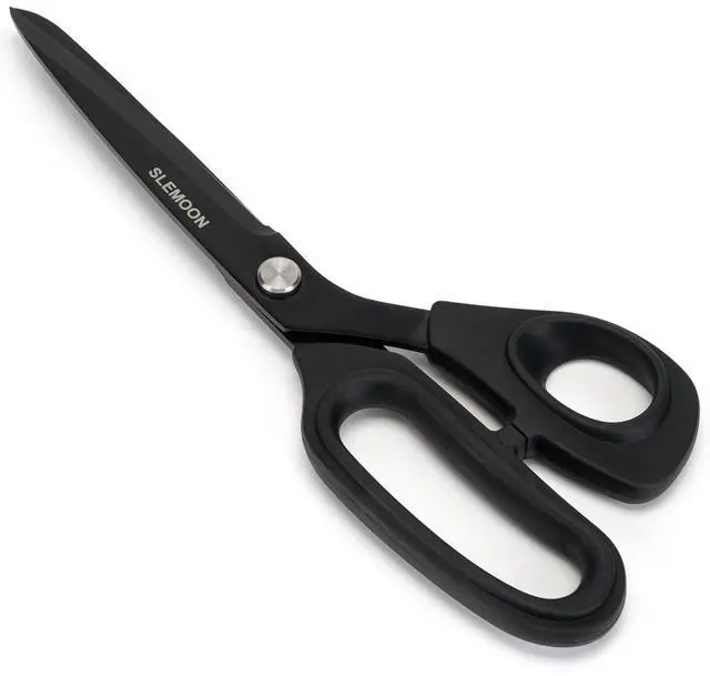 Main image of 10" Scissors All Purpose, Heavy Duty Premium Stainless Steel Office Scissor, Comfort Grip Handles for Fabric, Clothing, Sewing & Crafting