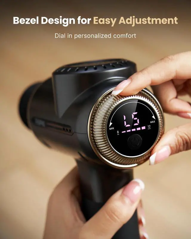 Alt view image 3 of 7 - Active Evo Massage Gun, Fathers Day Dad Gifts Deep Tissue Back Handheld Massage with 8-12mm Amplitude Heavy-Duty, FSA Approved Percussion Professional Muscle Massager Gun for Athtetes HSA