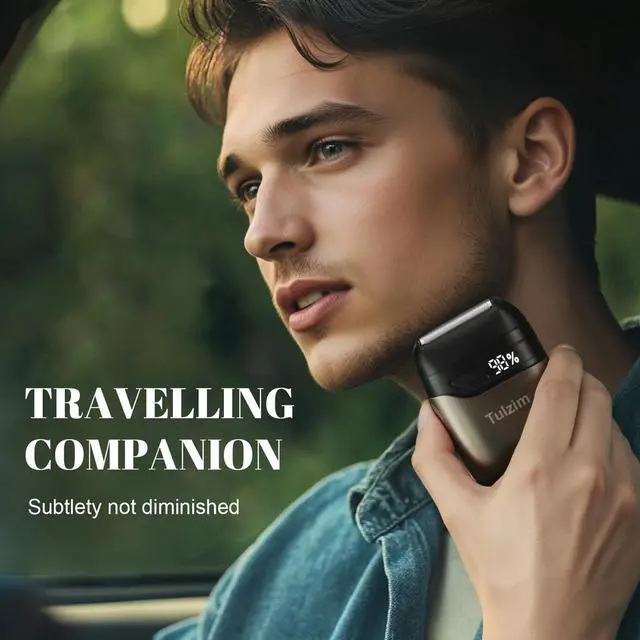 Alt view image 2 of 7 - Electric Foil Shaver for Men: Cordless Electric Razor for Face & Beard - , 100-Min Runtime, USB-C Fast Charge, IPX7 for Travel,Matte Brown