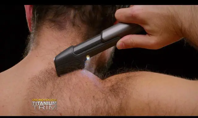 Alt view image 3 of 5 - Titanium Trim, Lighted Hair Cutting Tool and Body Groomer