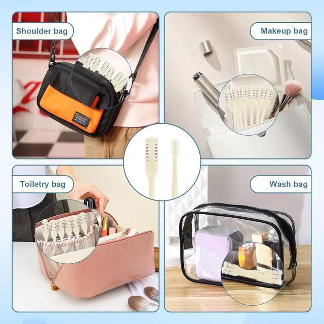 Alt view image 6 of 7 - 6 Pcs 2-in-1 Nasal Cutter, Upgrade Double Sided Nose Knife, 360 Nostril Hair Remover Tool, Trimmer for Men, Women, Soft Cleaning Brush (Cream)