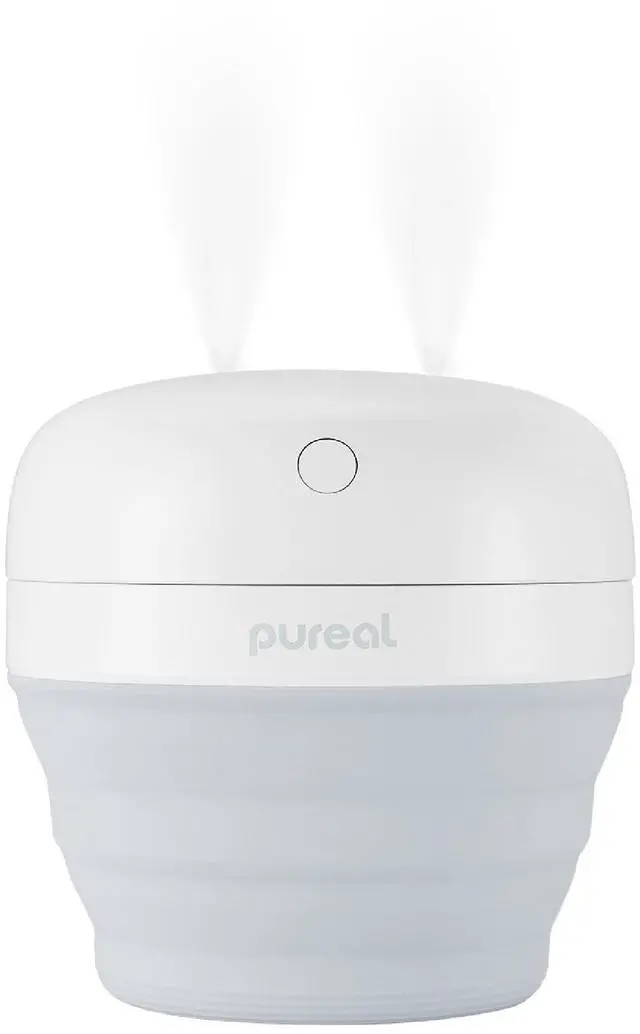 Main image of Foldable Mini Humidifier, 500ML Portable Small Cool Mist for up to 10 Hrs, for Baby Bedroom Travel Office Home, Auto Shut-Off, 3 Mist Modes, Super Quiet