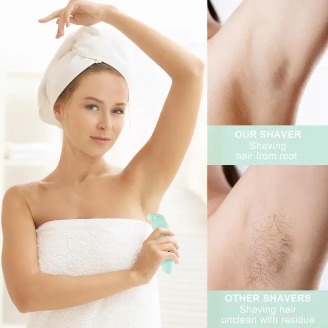 Alt view image 4 of 7 - Lady Shavers Electric Shaver for Women Electric Razor for Arm Leg Armpit Bikini Cordless Portable Painless IPX6 Waterproof USB Rechargeable Dry Wet