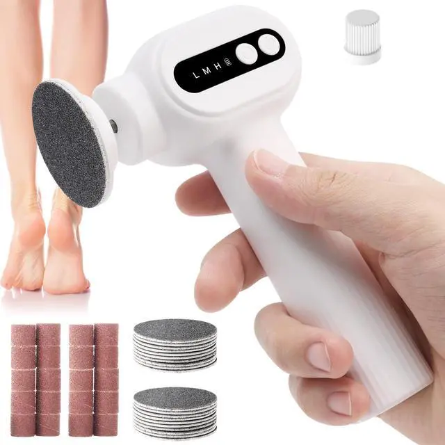 Main image of 2-in-1 Electric Callus Remover for Feet, Professional Pedicure Tools Gift