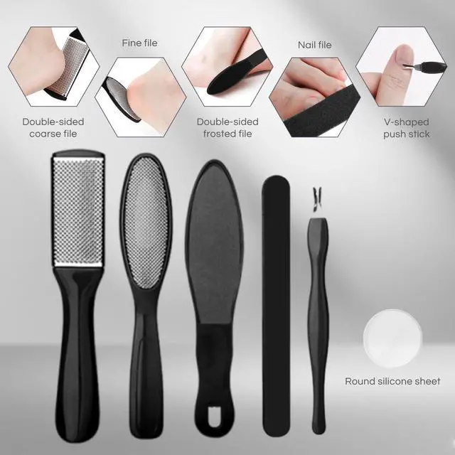 Alt view image 5 of 7 - Electric Foot Callus Remover, Rechargeable Portable Electronic Foot File Pedicure Kit, Electric Callus Remover for Feet, Pedicure Tools, Foot Scrubber File, Professional Foot Care for Dead Skin