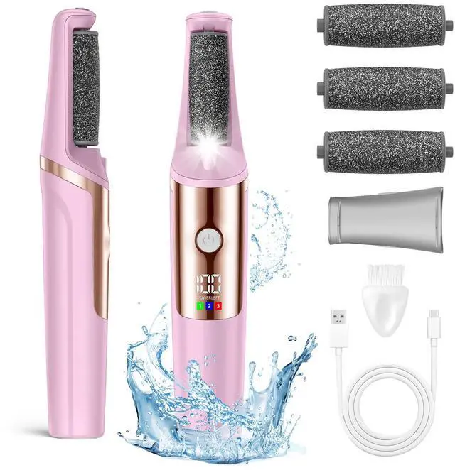 Main image of Callus Remover for Feet Rechargeable, Smooth Pedicure Wand Electric Foot File, Professional Pedicure Tools Kits Foot Scrubber for Smoother Feet Ideal Gift, Pedicure Kit Feet Care for Dead Dry Skin