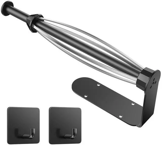 Main image of Paper Towel Holder Under Cabinet, Black Wall Mount Paper Towel Holders