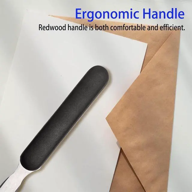 Alt view image 5 of 6 - 3pcs Office Letter Opener, Stainless Steel Knife-Edge Blade Envelope Openers, Lightweight Mail Slitter with Ergonomic Grip Handle for Home and Office Use, Mixed Colors