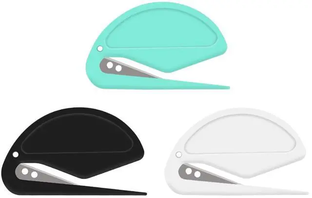 Main image of 3 Pack Letter Opener Envelope Slitter Envelope Opener with Safety Concealed Sharp Blade Neatly Opened Without Damage.Mail Opener for Women Men,Office Worker,Graduate Students,Home,Office,Postal